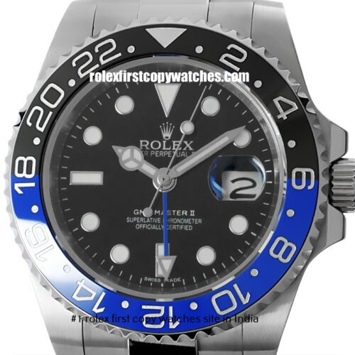 Rolex Batman First Copy Price India | GMT Master II Ref.116710