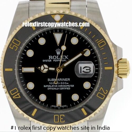 Rolex Submariner Dual-Tone Black Dial Replica Watch