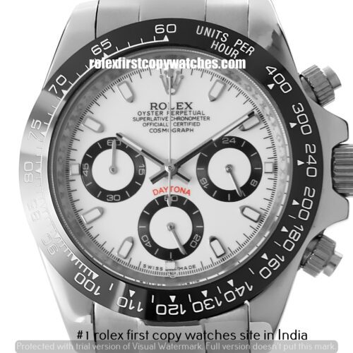 Rolex Cosmograph Daytona White First Copy Watch India