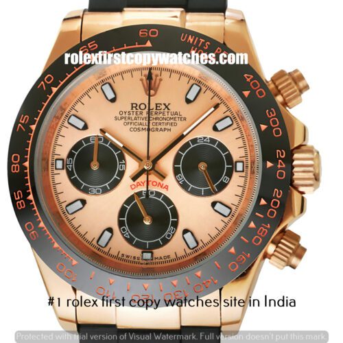 Rolex Cosmograph Daytona Rose-Gold First Copy Watch India