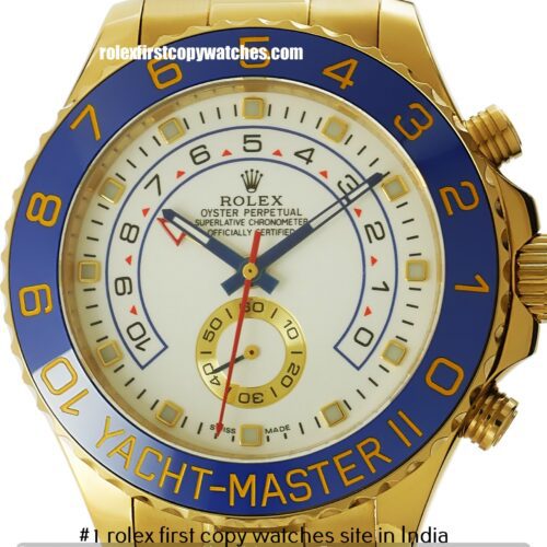 Rolex Yacht-Master II Yellow-Gold First Copy Watch Mumbai